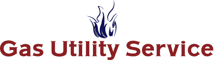 Gas Utility Service Logo